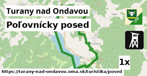 Poľovnícky posed, Turany nad Ondavou