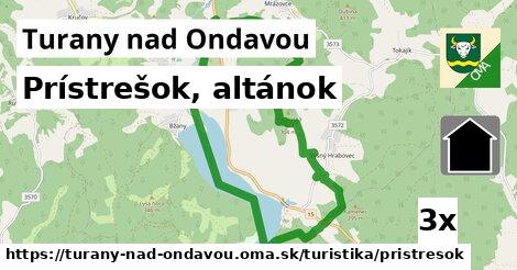 Prístrešok, altánok, Turany nad Ondavou