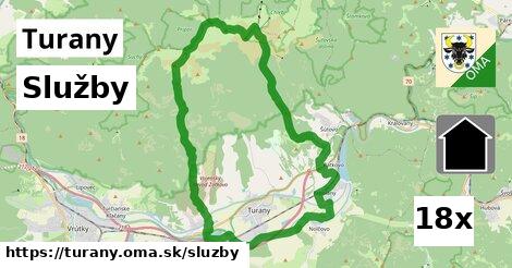 služby v Turany