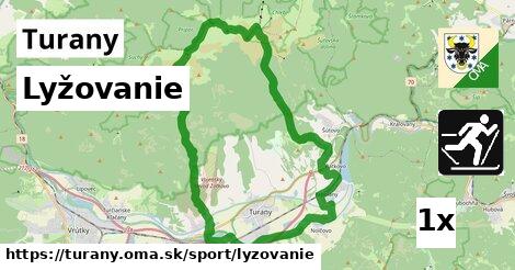 Lyžovanie, Turany