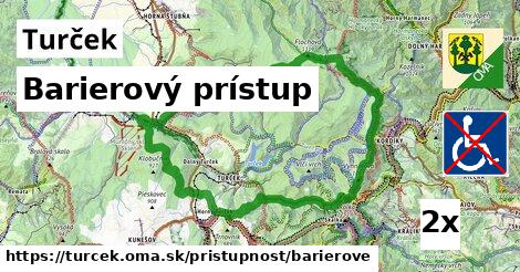 barierový prístup v Turček