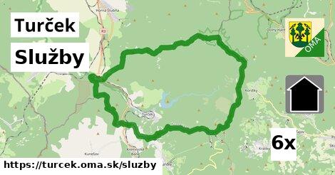 služby v Turček