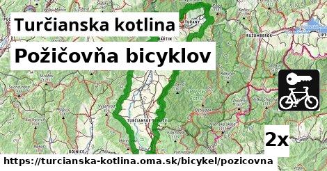 Požičovňa bicyklov, Turčianska kotlina