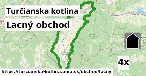 Lacný obchod, Turčianska kotlina