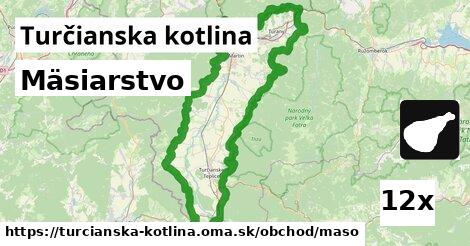 Mäsiarstvo, Turčianska kotlina