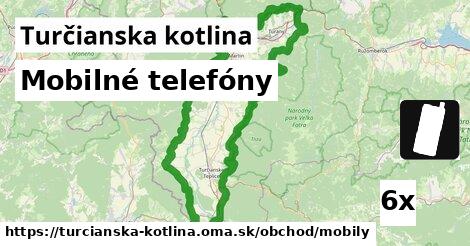 Mobilné telefóny, Turčianska kotlina