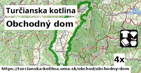 Obchodný dom, Turčianska kotlina