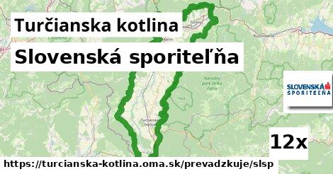 Slovenská sporiteľňa, Turčianska kotlina