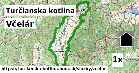 Včelár, Turčianska kotlina