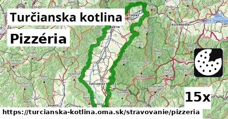 pizzéria v Turčianska kotlina
