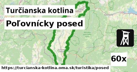 Poľovnícky posed, Turčianska kotlina