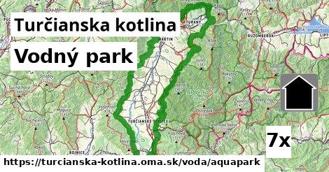 Vodný park, Turčianska kotlina