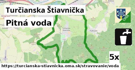 Pitná voda, Turčianska Štiavnička