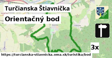 Orientačný bod, Turčianska Štiavnička