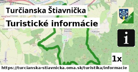 Turistické informácie, Turčianska Štiavnička