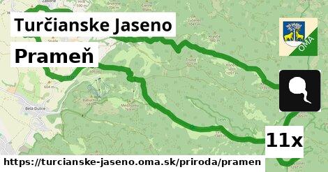 Prameň, Turčianske Jaseno