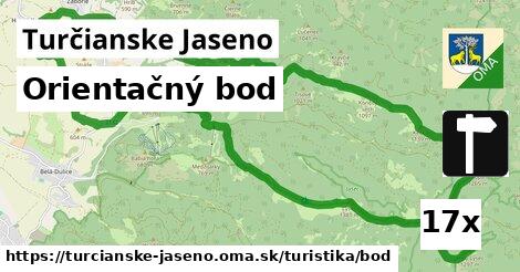 Orientačný bod, Turčianske Jaseno