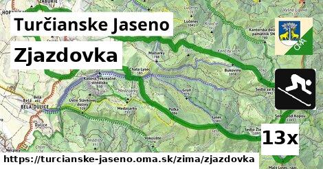 Zjazdovka, Turčianske Jaseno