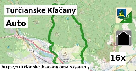 auto v Turčianske Kľačany