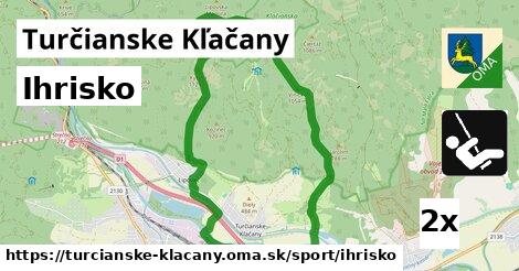 Ihrisko, Turčianske Kľačany