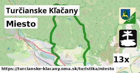 Miesto, Turčianske Kľačany