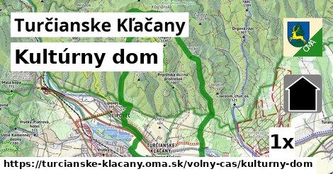 Kultúrny dom, Turčianske Kľačany