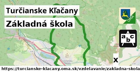 Základná škola, Turčianske Kľačany