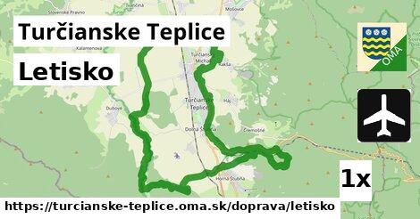 Letisko, Turčianske Teplice