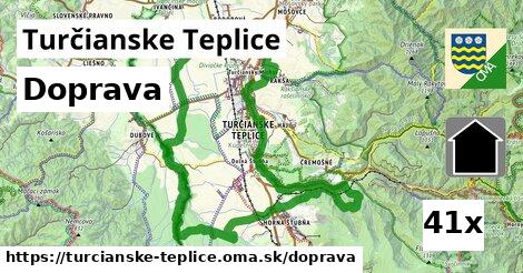 doprava v Turčianske Teplice