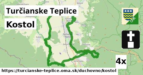 Kostol, Turčianske Teplice