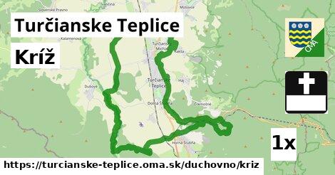 Kríž, Turčianske Teplice