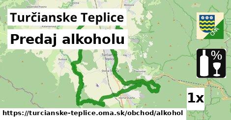 Predaj alkoholu, Turčianske Teplice