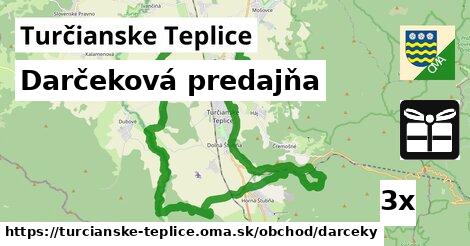 Darčeková predajňa, Turčianske Teplice