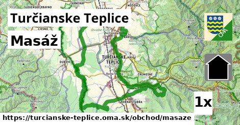 Masáž, Turčianske Teplice