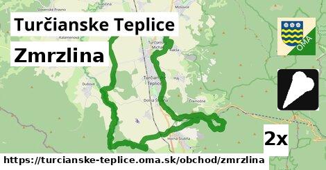 zmrzlina v Turčianske Teplice