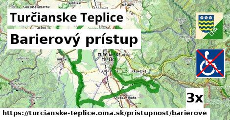 barierový prístup v Turčianske Teplice