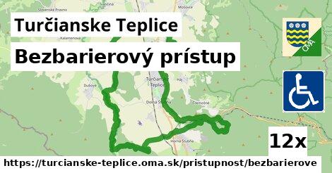 bezbarierový prístup v Turčianske Teplice