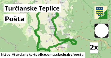 pošta v Turčianske Teplice