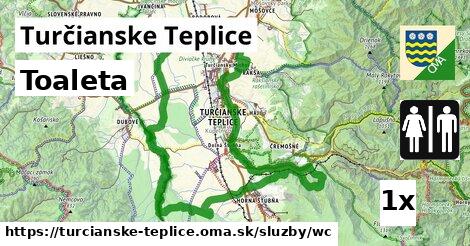 Toaleta, Turčianske Teplice