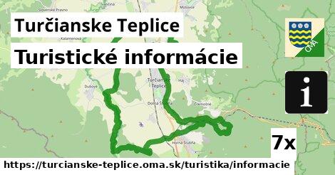 turistické informácie v Turčianske Teplice