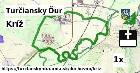 Kríž, Turčiansky Ďur