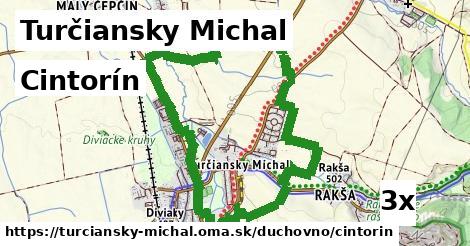 Cintorín, Turčiansky Michal