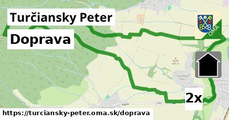 doprava v Turčiansky Peter