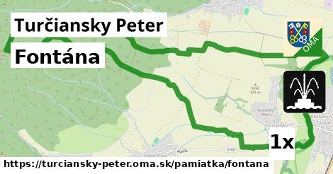 Fontána, Turčiansky Peter