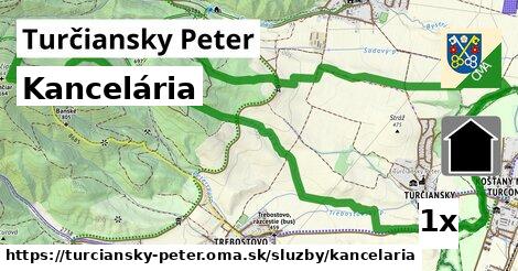 Kancelária, Turčiansky Peter
