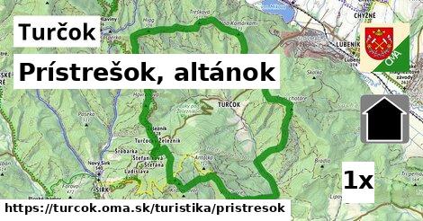 Prístrešok, altánok, Turčok