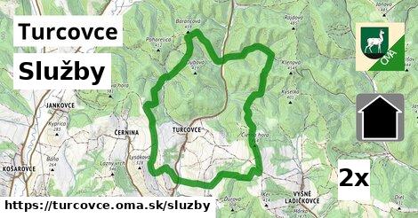služby v Turcovce