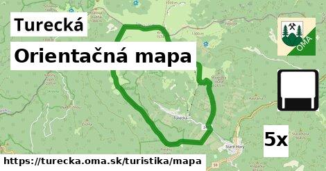 Orientačná mapa, Turecká