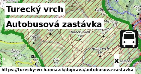 Autobusová zastávka, Turecký vrch