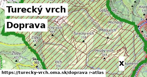 doprava v Turecký vrch